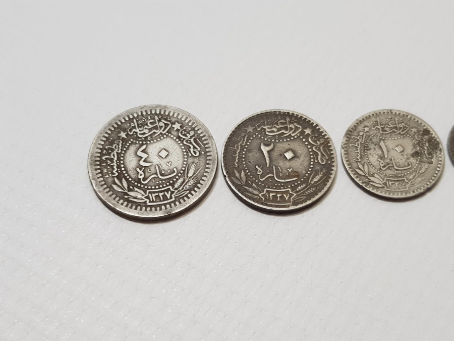 SULTAN MEHMED REŞAD DÖNEMİ ANTİKA PARALAR