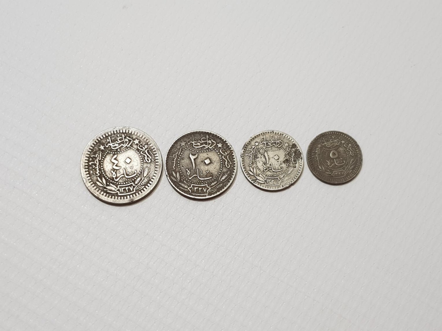 SULTAN MEHMED REŞAD DÖNEMİ ANTİKA PARALAR