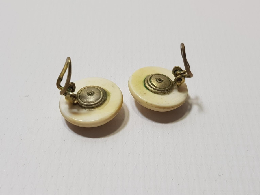 ANTİKA FİLDİŞİ KÜPE