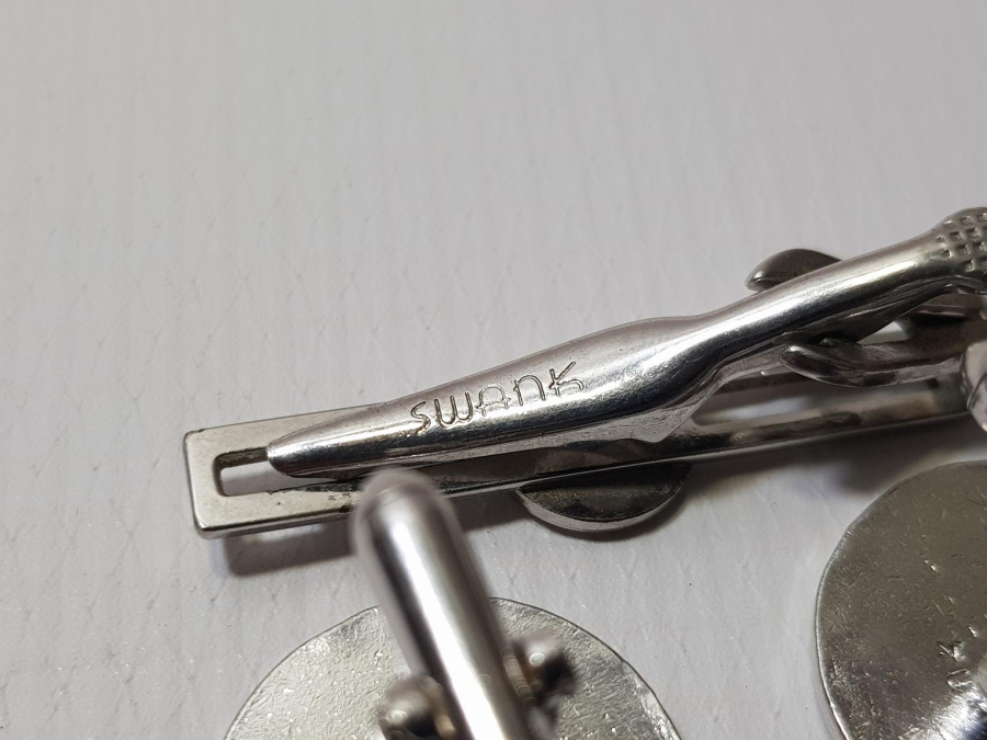 SWANK MARKA KOL DÜĞMESİ KRAVAT İĞNESİ