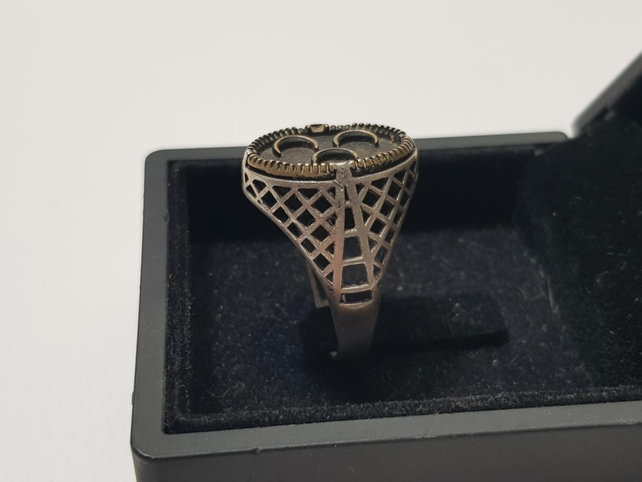 ÜÇ HİLALLİ GÜMÜŞ YÜZÜK