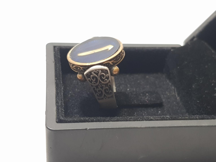 ELİF TEMALI GÜMÜŞ YÜZÜK