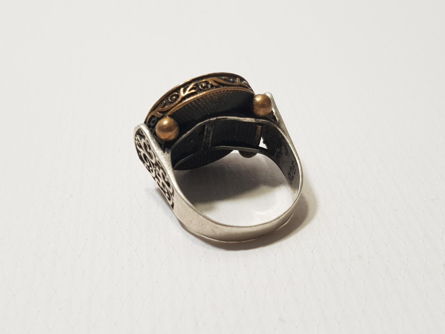 ELİF TEMALI GÜMÜŞ YÜZÜK