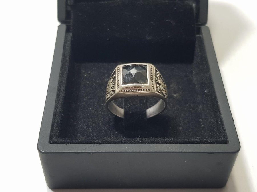 OSMANLI DEVLET ARMALI VE TUĞRALI GÜMÜŞ YÜZÜK