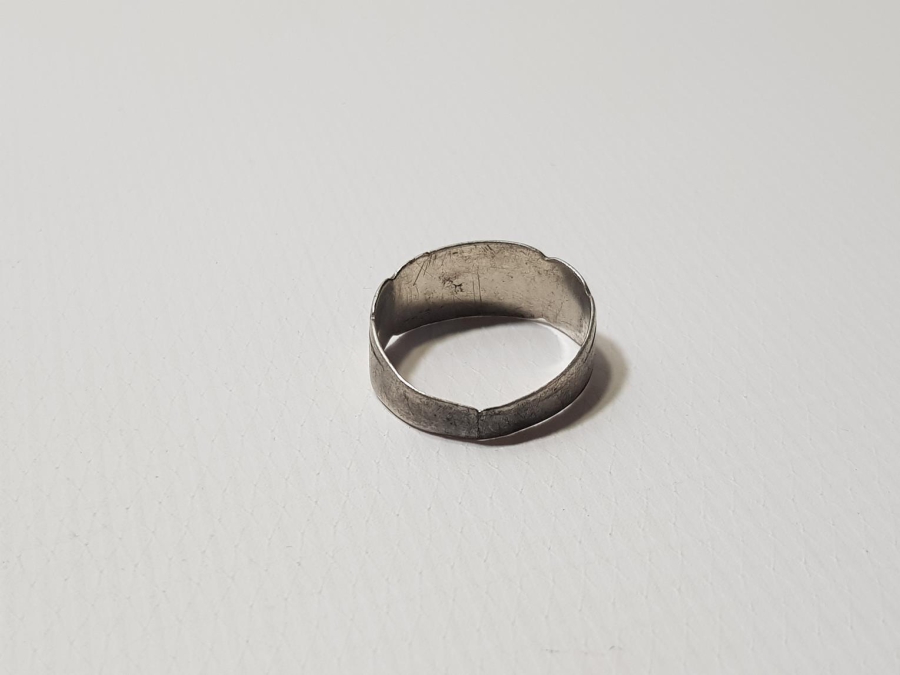 OSMANLICA YADİGAR YAZILI GÜMÜŞ YÜZÜK