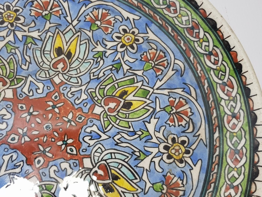 ANTİKA KÜTAHYA SERAMİK TABAK