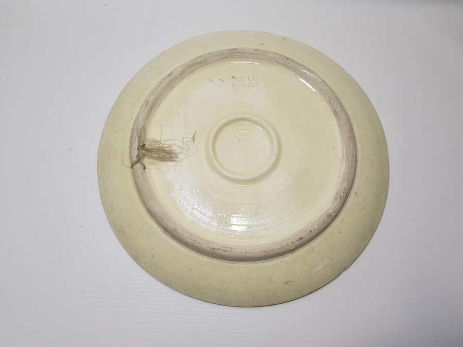 ANTİKA KÜTAHYA SERAMİK TABAK