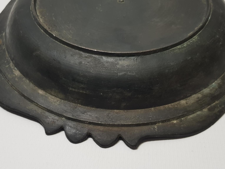 OSMANLI YENİÇERİ BAKIR TABAK