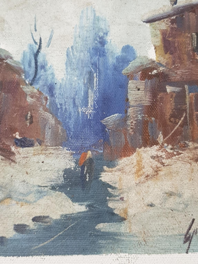 İMZALI YAĞLI BOYA RESİM