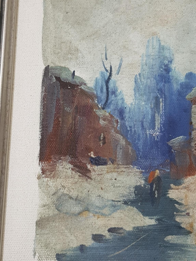 İMZALI YAĞLI BOYA RESİM