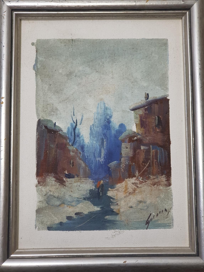 İMZALI YAĞLI BOYA RESİM