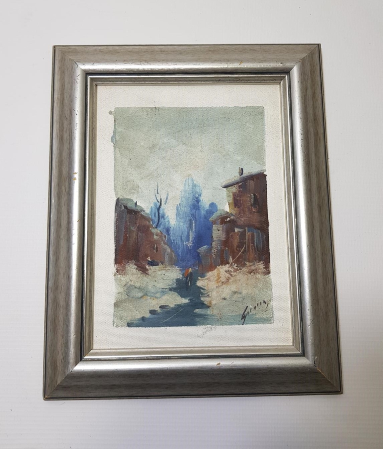 İMZALI YAĞLI BOYA RESİM