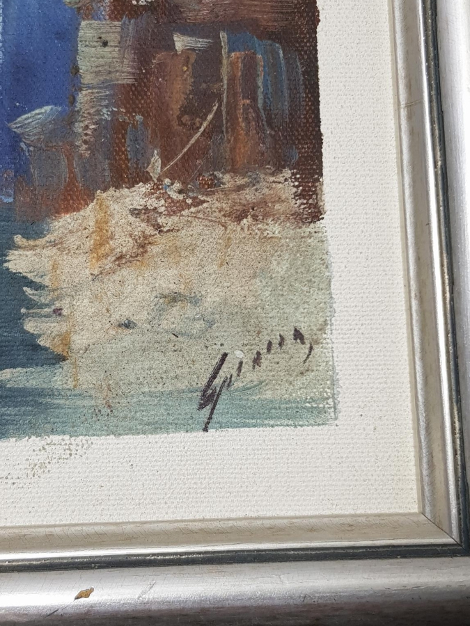 İMZALI YAĞLI BOYA RESİM