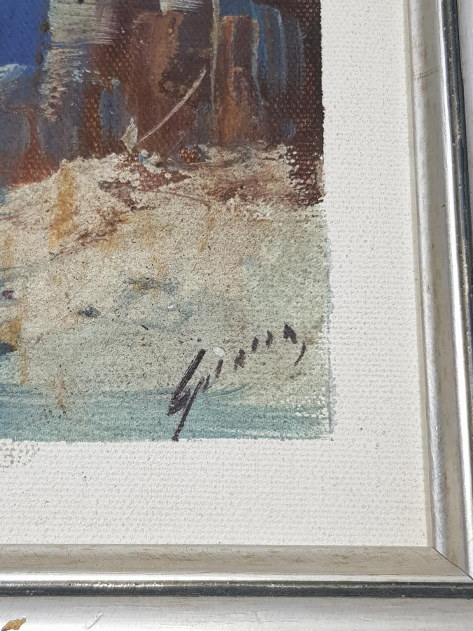 İMZALI YAĞLI BOYA RESİM