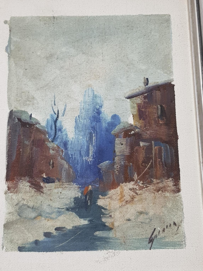 İMZALI YAĞLI BOYA RESİM