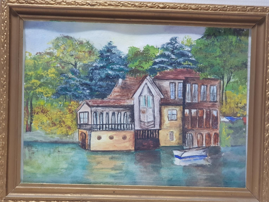 ANTİKA SULUBOYA RESİM