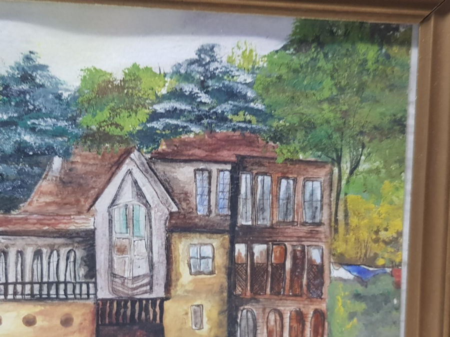 ANTİKA SULUBOYA RESİM