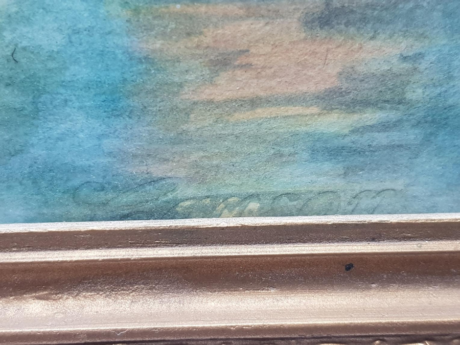 ANTİKA SULUBOYA RESİM