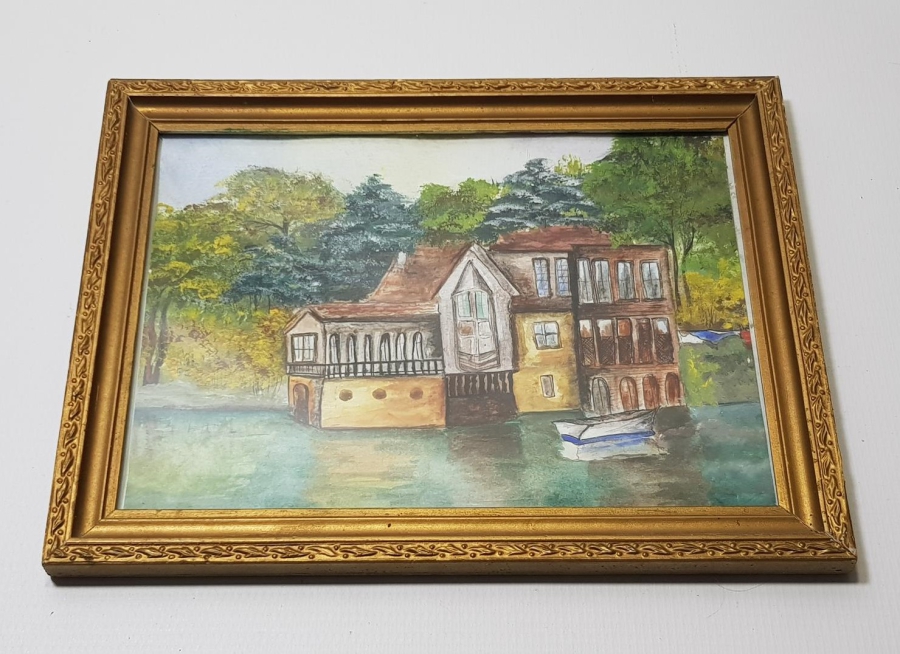 ANTİKA SULUBOYA RESİM