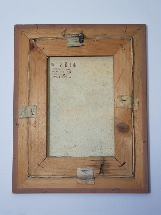 ANTİKA İMZALI YAĞLI BOYA TABLO