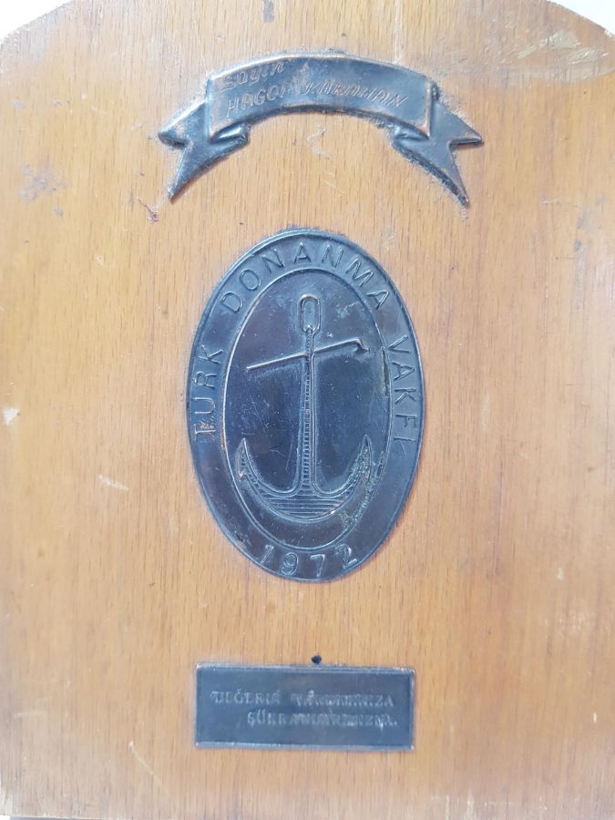 TÜRK DONANMA VAKFI PLAKET