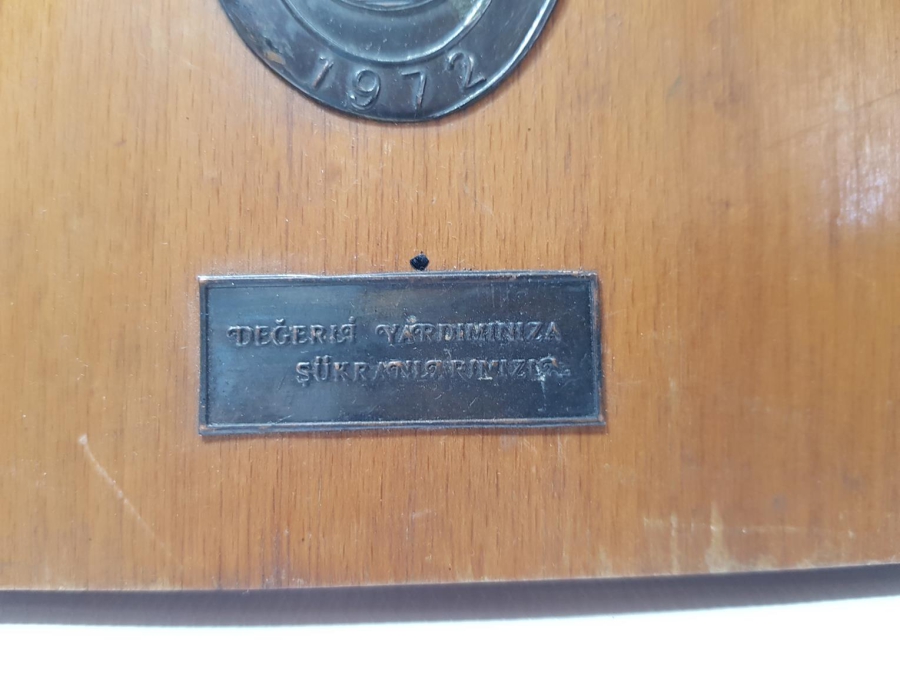 TÜRK DONANMA VAKFI PLAKET