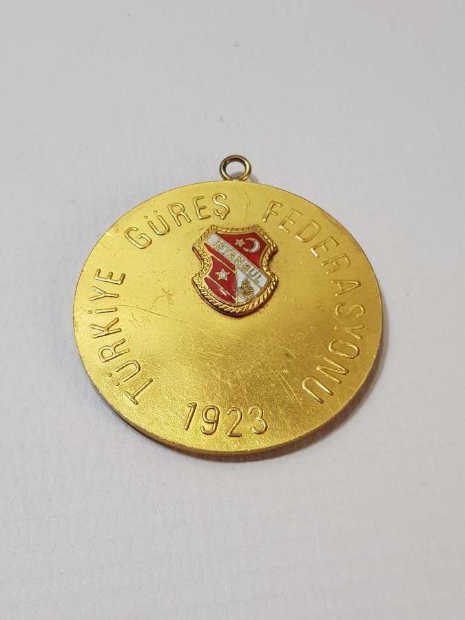 TÜRKİYE GÜREŞ FEDERASYONU MİNELİ MADALYA