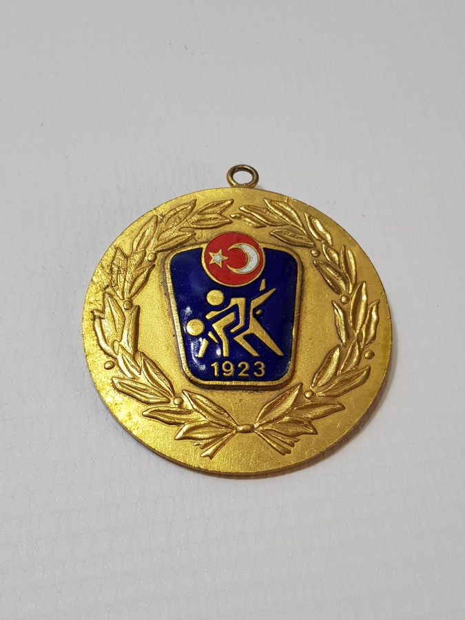 TÜRKİYE GÜREŞ FEDERASYONU MİNELİ MADALYA