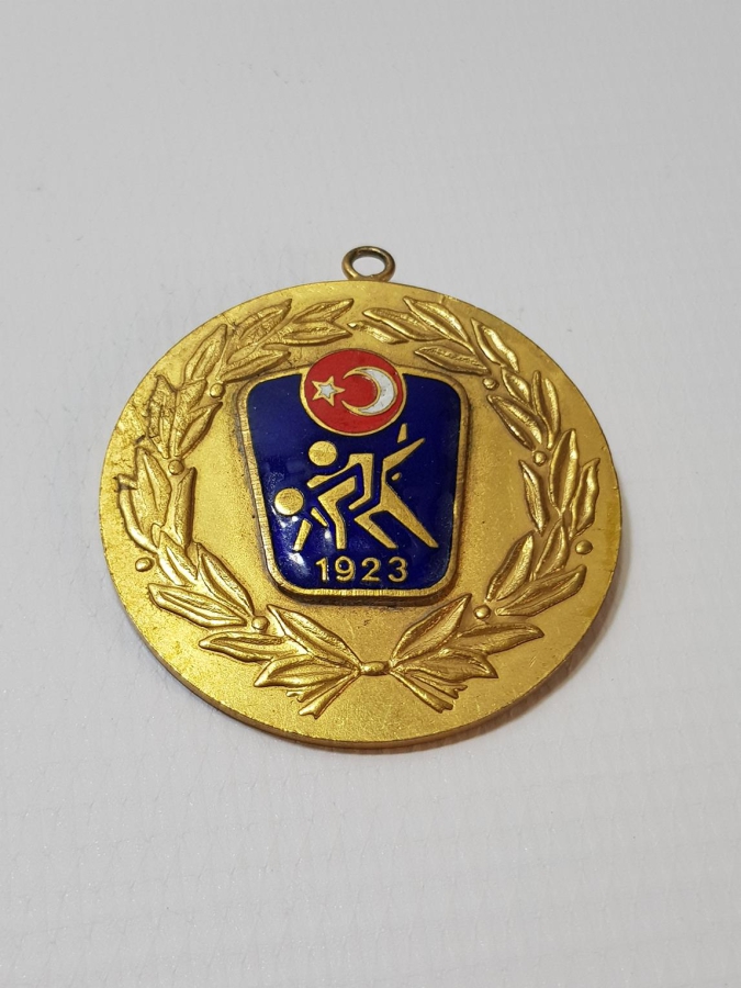 TÜRKİYE GÜREŞ FEDERASYONU MİNELİ MADALYA