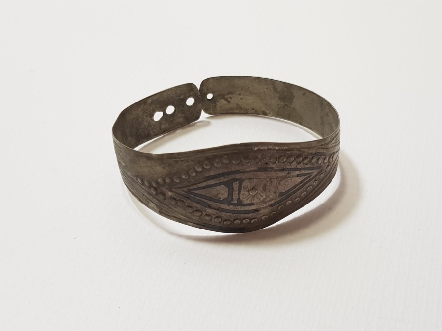 OSMANLI DÖNEMİ SAVATLI GÜMÜŞ BİLEZİK