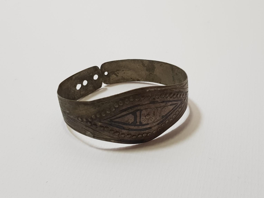 OSMANLI DÖNEMİ SAVATLI GÜMÜŞ BİLEZİK