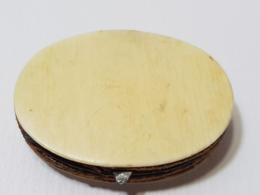 ANTİKA FİLDİŞİ BOZUK PARA CÜZDANI