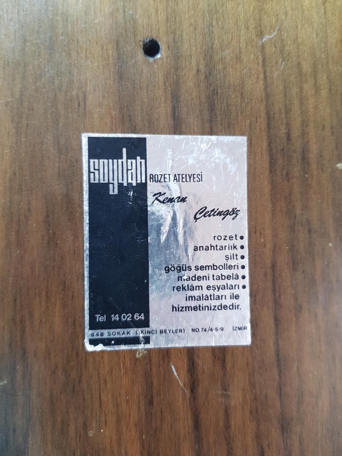 DENİZALTI FİLOSU KOMUTANLIĞI PLAKET