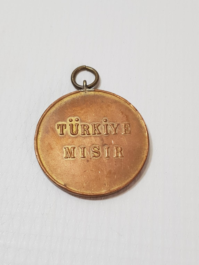 TÜRKİYE ATLETİZM FEDERASYONU TÜRKİYE-MISIR YAZILI MADALYA