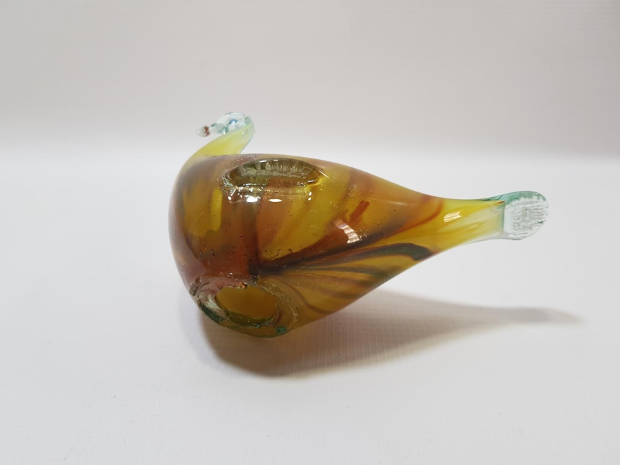 ANTİKA KÖY İŞİ CAM KUŞ BİBLOSU