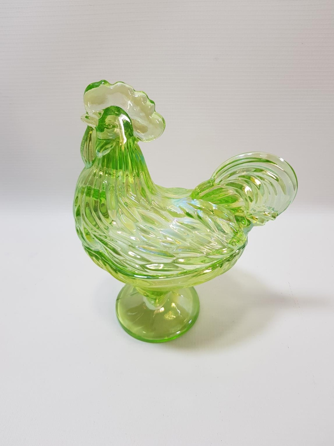 ANTİKA HOROZ FORMLU KRİSTAL ŞEKERLİK