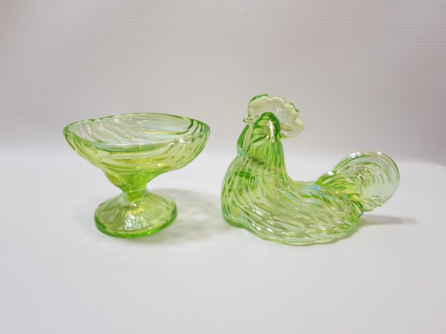 ANTİKA HOROZ FORMLU KRİSTAL ŞEKERLİK