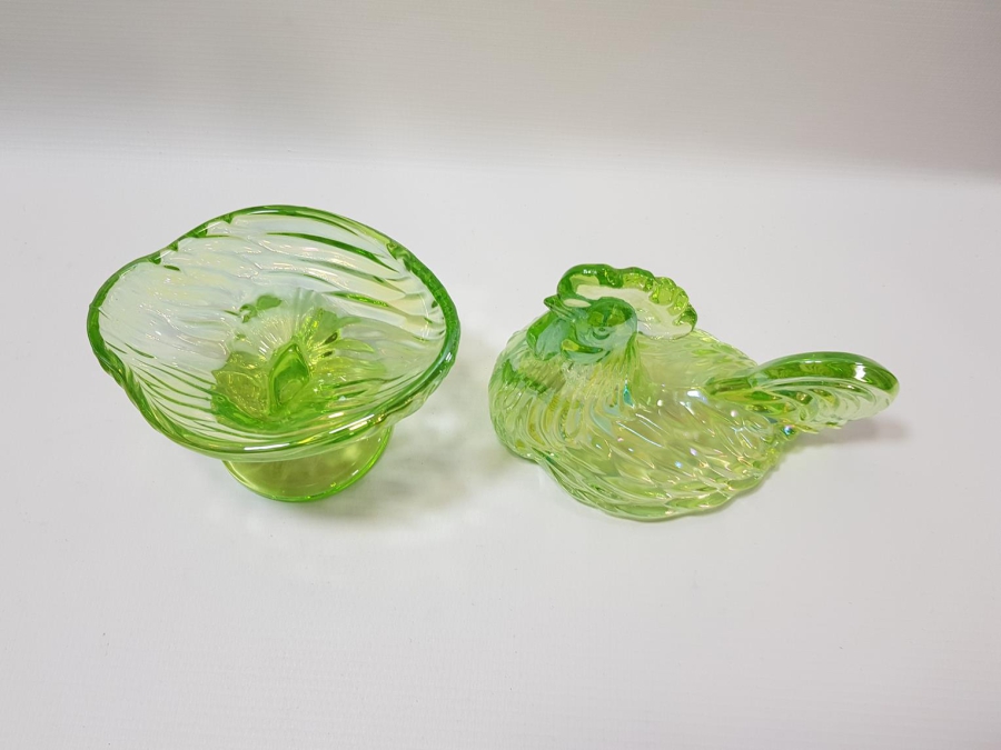 ANTİKA HOROZ FORMLU KRİSTAL ŞEKERLİK