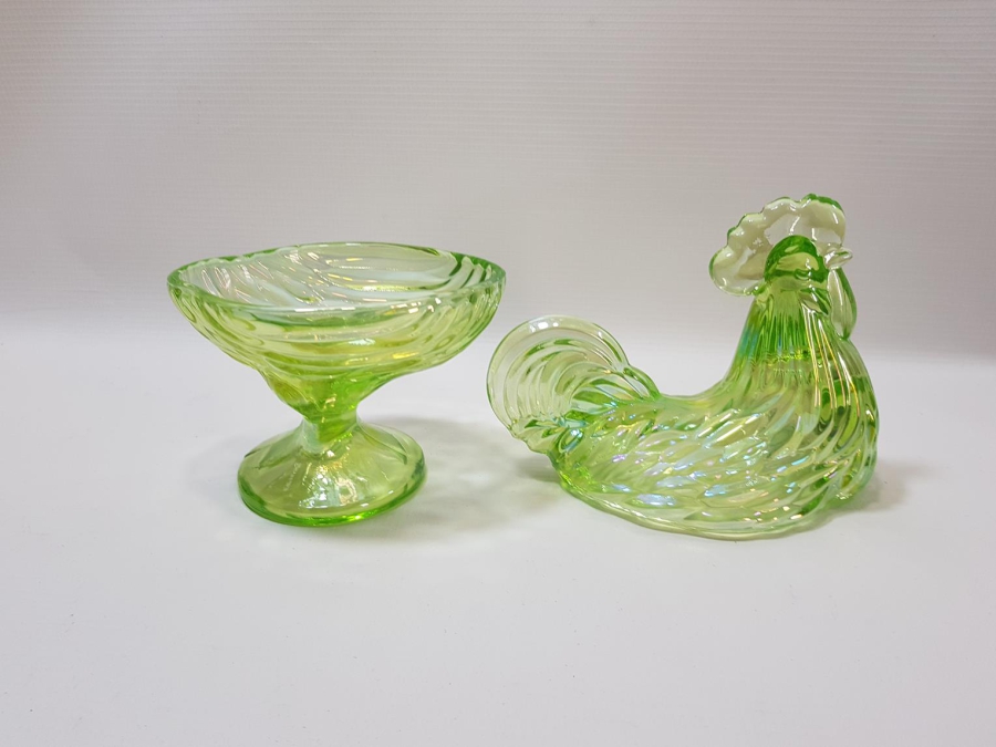 ANTİKA HOROZ FORMLU KRİSTAL ŞEKERLİK