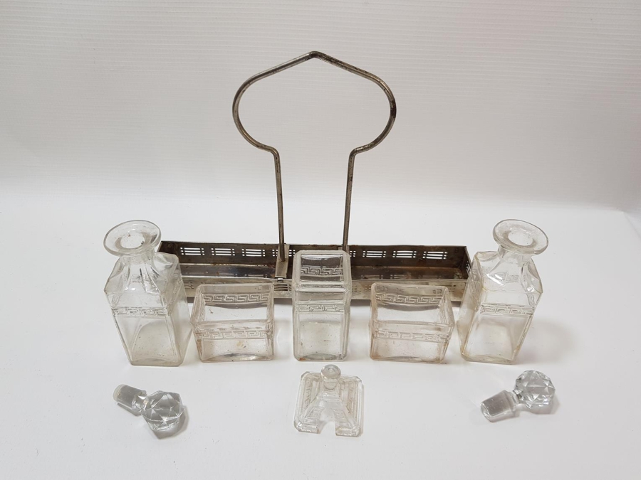 ANTİKA KRİSTAL BAHARATLIK TAKIMI