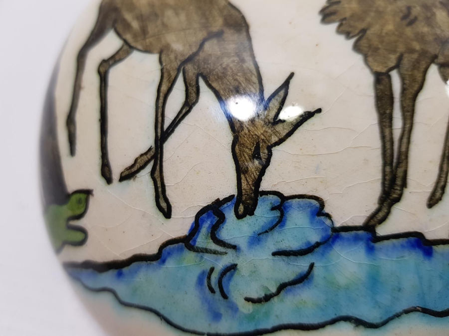 ANTİKA KÜTAHYA SERAMİK DUVAR APLİĞİ