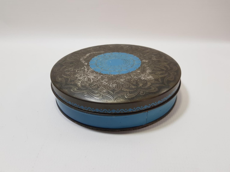 ANTİKA TENEKE ŞEKERLEME KUTUSU