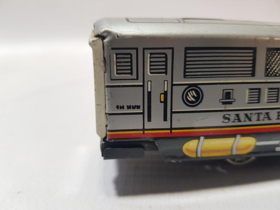 ANTİKA TENEKE OYUNCAK LOKOMOTİF