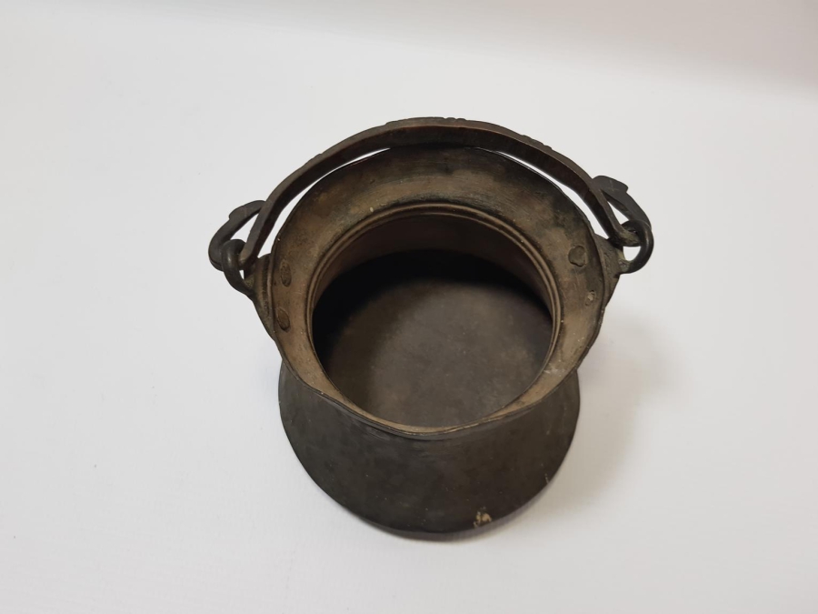 1885 TARİHLİ ERMENİCE YAZILI BAKRAÇ