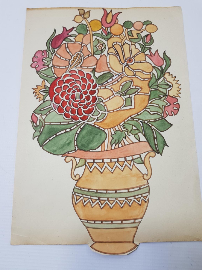 OSMANLI DÖNEMİ EL BOYAMA RESİM