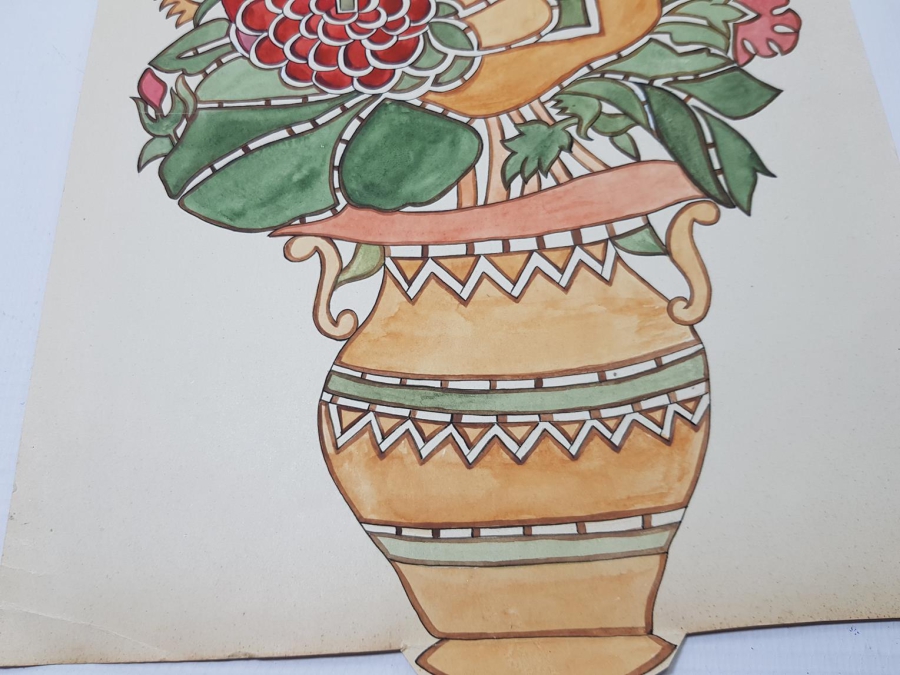 OSMANLI DÖNEMİ EL BOYAMA RESİM