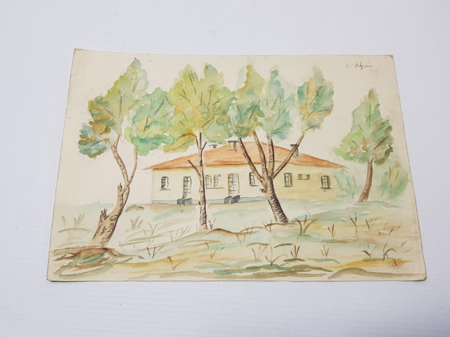 ANTİKA İMZALI SULUBOYA RESİMLER