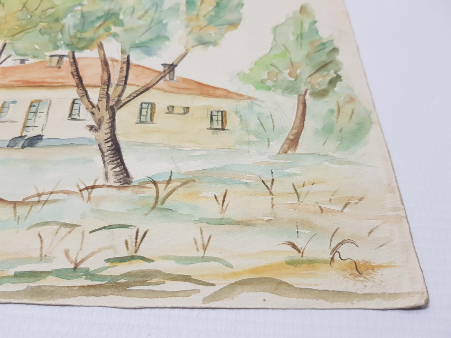 ANTİKA İMZALI SULUBOYA RESİMLER