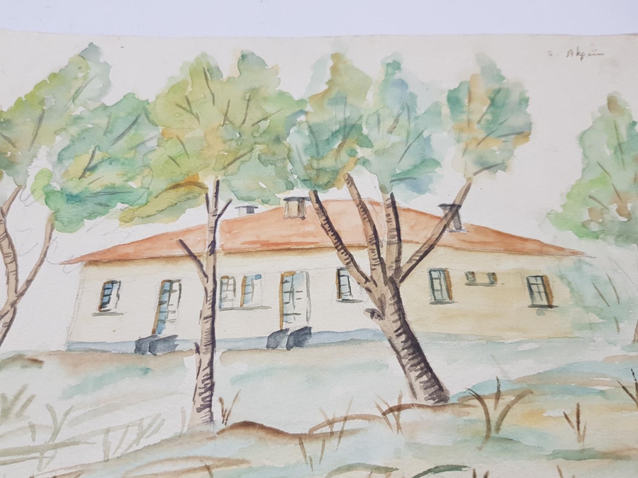 ANTİKA İMZALI SULUBOYA RESİMLER