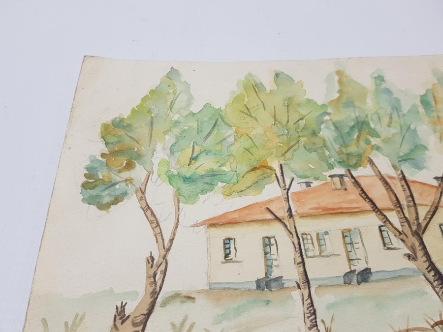 ANTİKA İMZALI SULUBOYA RESİMLER